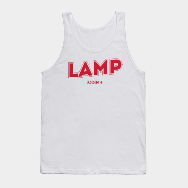 Lamp Tank Top by PowelCastStudio